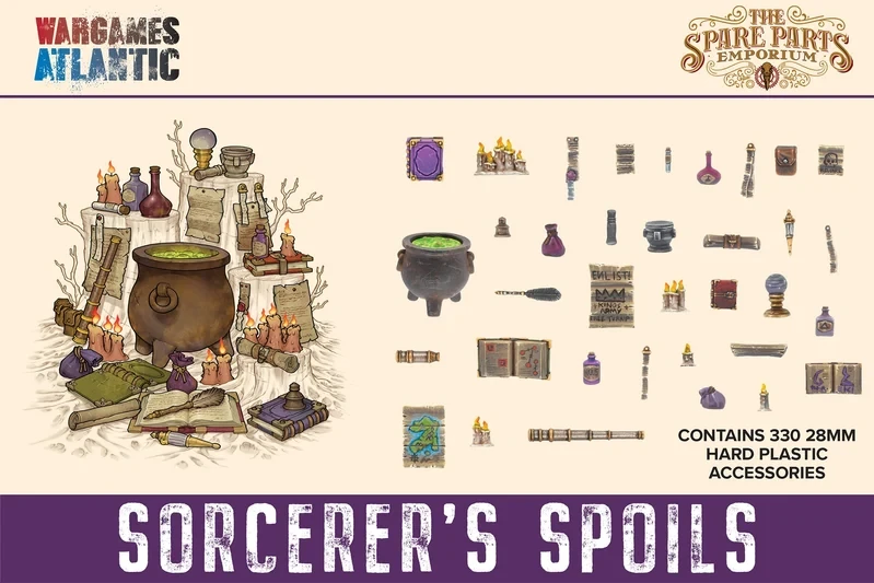 Wargames Atlantic WAAPW002 The Spare Parts Emporium Sorcerer's Spoils