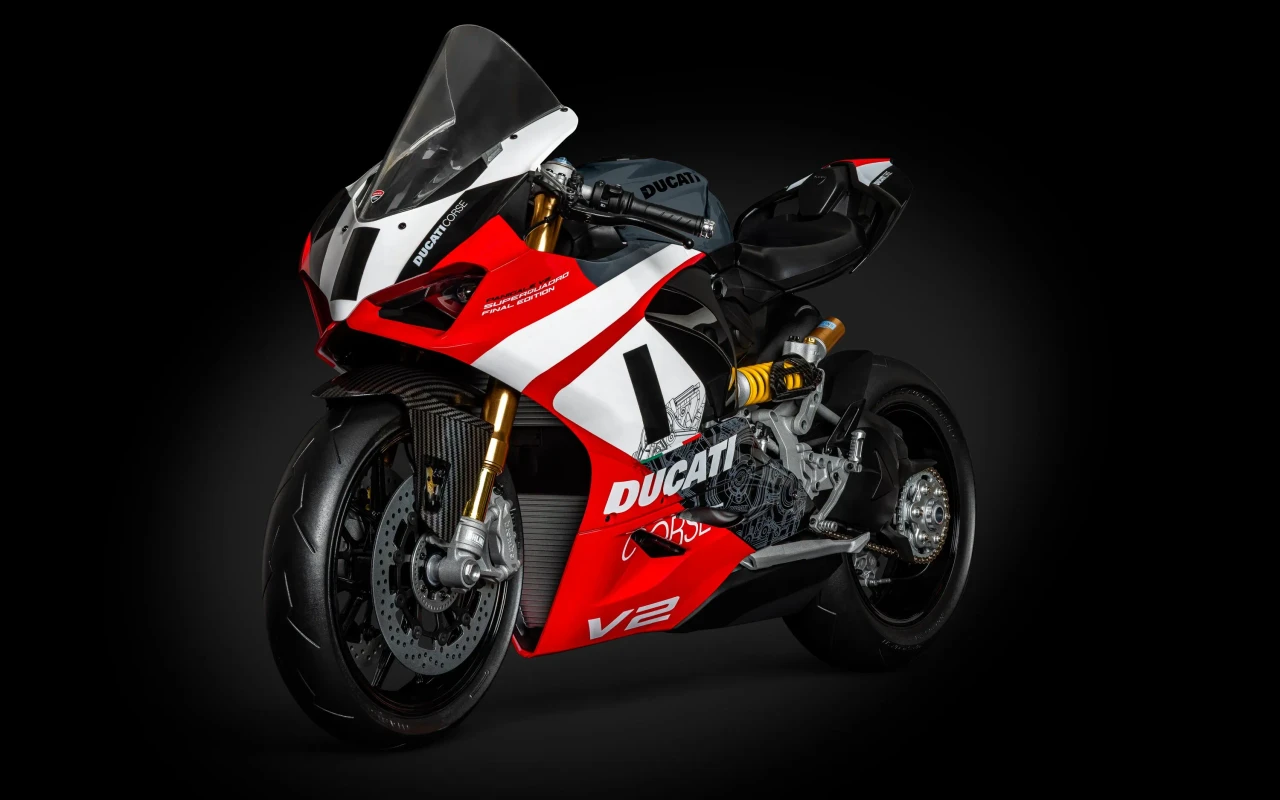 Pocher HK124 Ducati Panigale - V2 Superquadro Final Edition - 1:4 scale