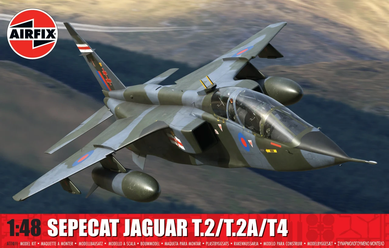 Airfix A11011 1:48 Sepecat Jaguar T.2 & T.4