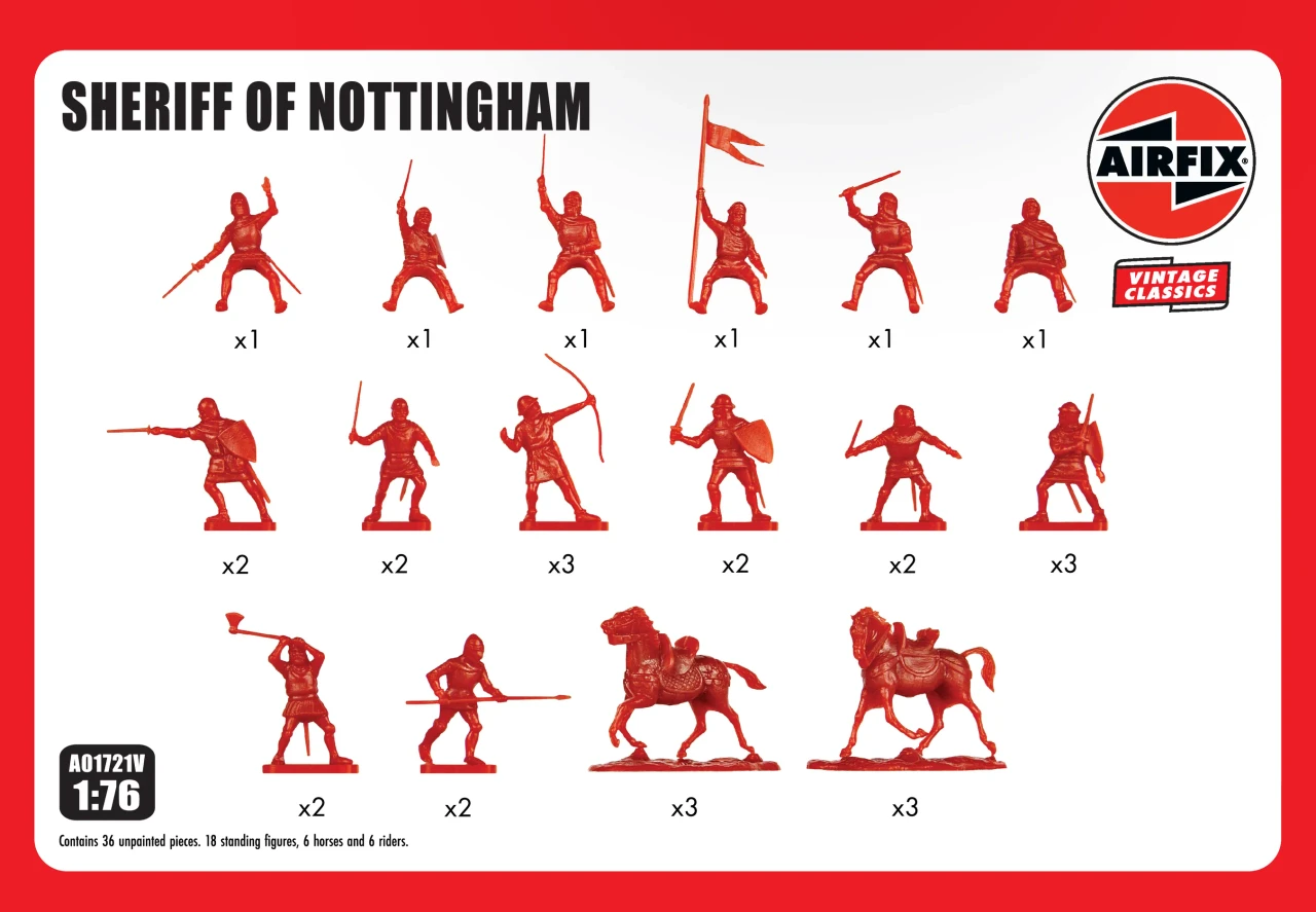 Airfix  A01721V 1:76 Sheriff of Nottingham