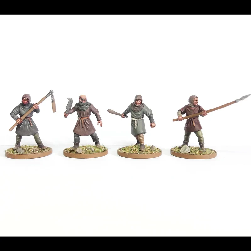 Wargames Atlantic WAAAC003 28mm Peasant Levy 1100 - 1350