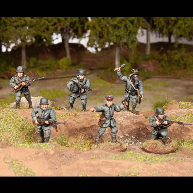 Wargames Atlantic WAAGW001 The Great War 28mm German Infantry 1916 - 1918