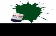 Humbrol Acrylic Paint 3 Gloss Brunswick Green12 ml