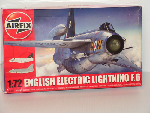 Airfix A05042 English Electric Lightning F6 1:72 Scale Model Kit