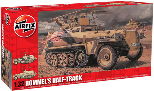 Airfix A06360 Rommel's Half Track 1:32 Scale Model Kit