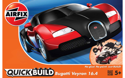 Airfix J6020 QUICKBUILD Bugatti Veyron New Colour - Scale Model Kit Airfix J6020 QUICKBUILD Bugatti Veyron New Colour - Scale Model Kit