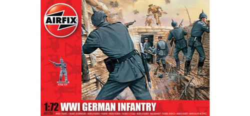 Airfix A01726 WWI German Infantry 1:72 Scale Model Figures
