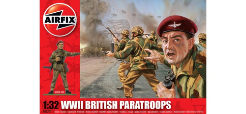 Airfix A02701 WWII British Paratroops 1:32 Scale Model Kit