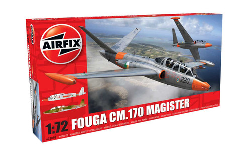 Airfix A03050 Fouga Magister 1:72 Scale Model Kit