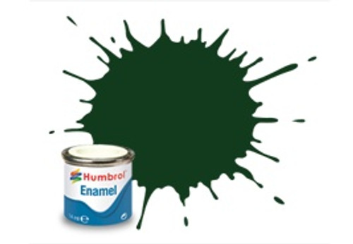 Humbrol Enamel Paint 3 Brunswick Green Gloss 14ml