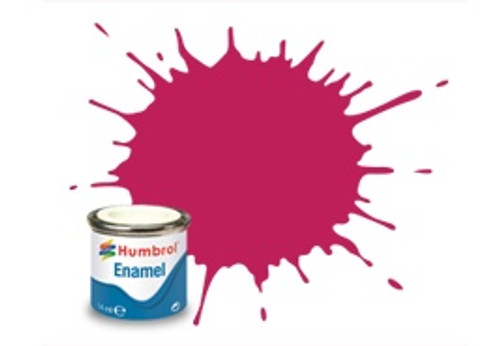 Humbrol Enamel Paint 51 Sunset Red Metallic 14ml