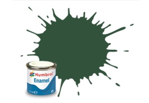 Humbrol Enamel Paint 78 Cockpit Green Matt 14ml