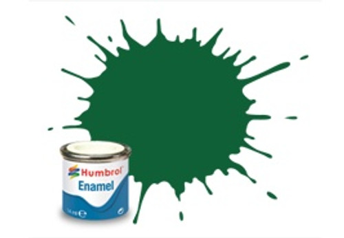 Humbrol Enamel Paint 120 Light Green Matt 14ml