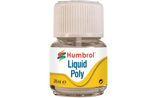 Humbrol AE2500 Humbrol Liquid Poly With Brush -28ml