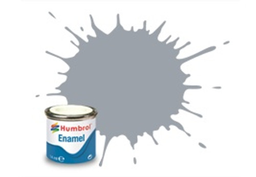 Humbrol Enamel Paint 165 Medium Sea Grey Satin 14m