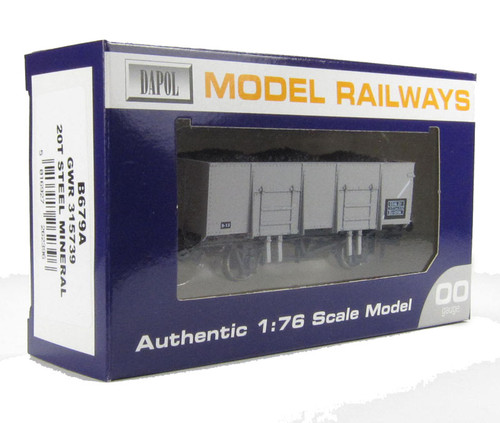 Dapol B679A 20t Steel Mineral Br  Model Railway Ac Dapol B679A 20t Steel Mineral Br  Model Railway Ac