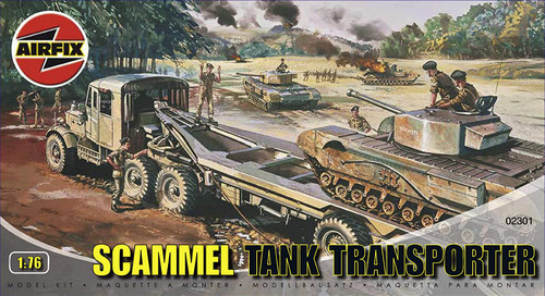 Airfix A02301 Scammel Tank Transporter 1:76 Scale Model Kit