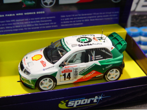 Scalextric C2487A Skoda Fabia WRC Works 2003 No 14