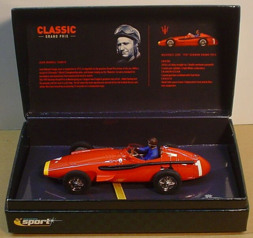 Scalextric C2551A Maserati 250F 1957 No 1 Slot Car