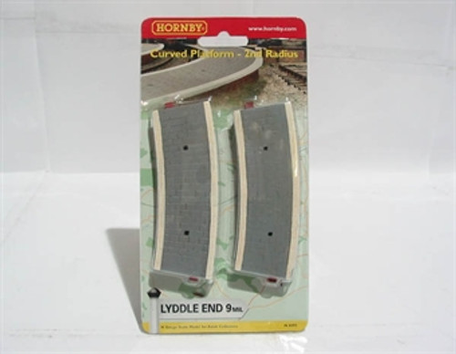 Hornby N8093 Curved Platform-2nd Radius 1:160 Scale Model Railway Accessories