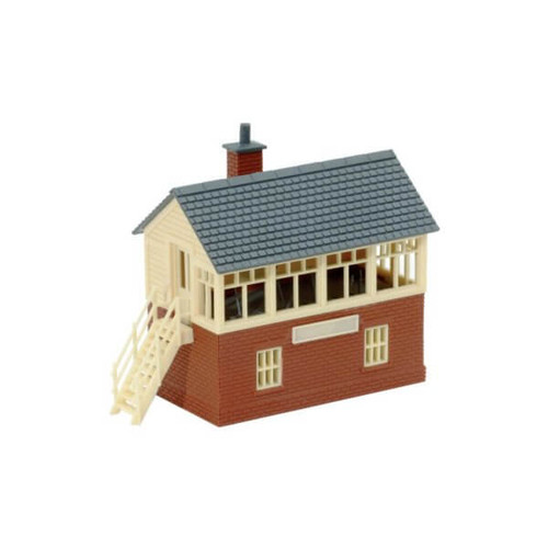 Peco NB-3 Lineside Kits Signal Box, brick type N Gauge Rail Accessories