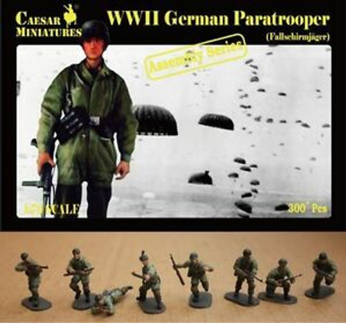Caesar Miniatures 7712 WWII German Paratrooper Fal