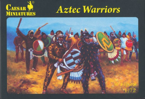 Caesar Miniatures H028 Aztec Warriors Figures 1:72 Scale