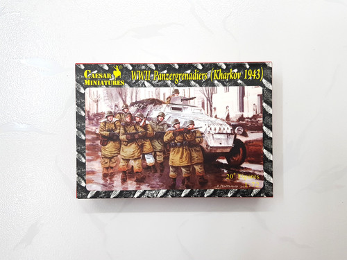 Caesar Miniatures HB01 WWII Panzergrenadiers Khark Caesar Miniatures HB01 WWII Panzergrenadiers Khark