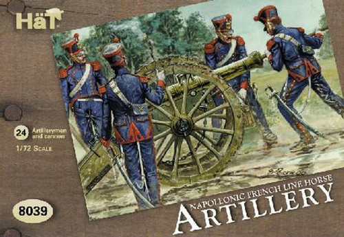 HaT 8039 Napoleonic Horse Artillery of the Line 1: