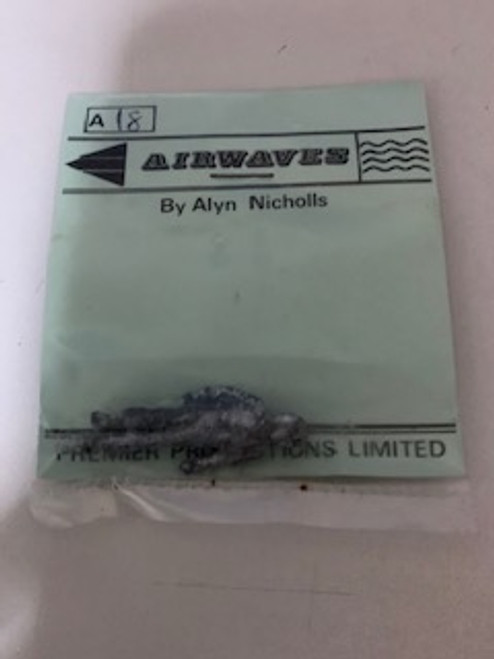 Airwaves 1:48 Soldier White Metal Figure Kit #A18
Unassembled Unpainted Model Kit