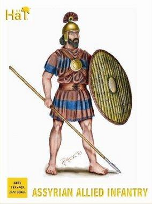 HaT 8121 Assyrian Allied/Auxiliary Infantry 1:72 S HaT 8121 Assyrian Allied/Auxiliary Infantry 1:72 S