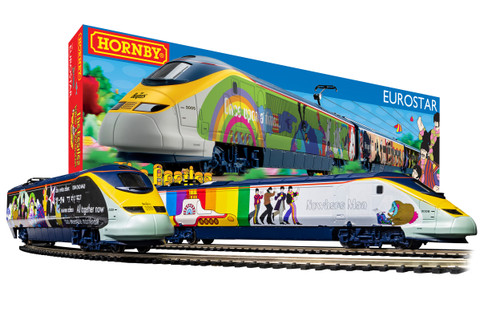 Hornby R1253M Eurostar 'Yellow Submarine' Train Set OO Gauge Scale
