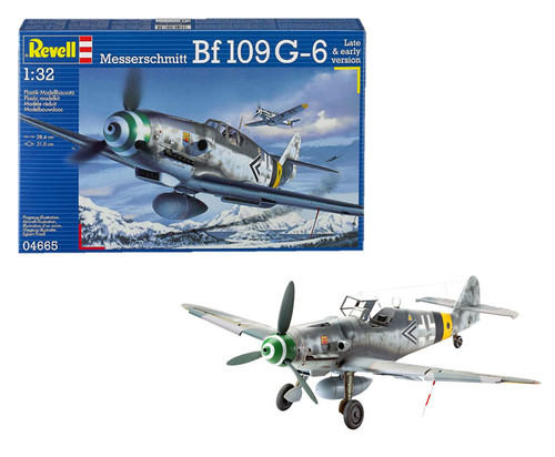 Revell 04665 1:32 Messerschmitt Bf 109 G-6 Late & early version Revell 04665 1:32 Messerschmitt Bf 109 G-6 Late & early version