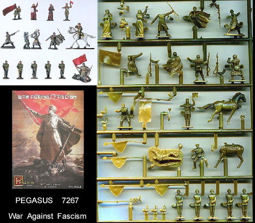 Pegasus Hobbies 7267 1:72 War Against Fascism WWII Russian soldiers