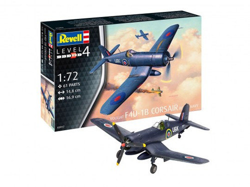 Revell 03917 1:72 Vought F4U-1B Corsair Royal Navy Revell 03917 1:72 Vought F4U-1B Corsair Royal Navy
