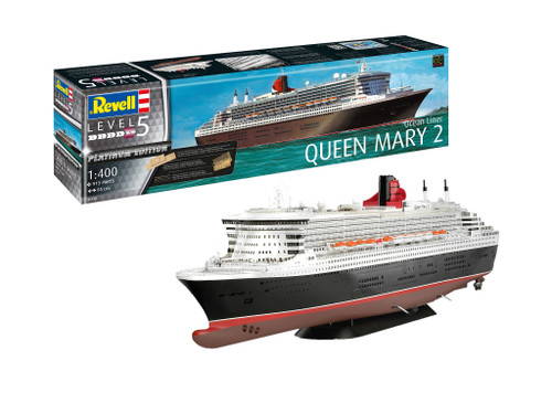 Revell 05199 1:400 Platinum Edition ocean liner Queen Mary 2  Revell 05199 1:400 Platinum Edition ocean liner Queen Mary 2