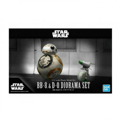 Bandai 5058226 Star Wars BB-8 & D-0 diorama set