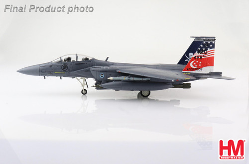 Hobby Master diecast 1:72 McDonnell Douglas F-15 Eagle (Boeing F-15SG "20 Years of Peace Carvin V"