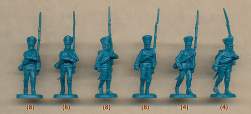 HaT 8253 Napoleonic Prussian Infantry Marching 1:7