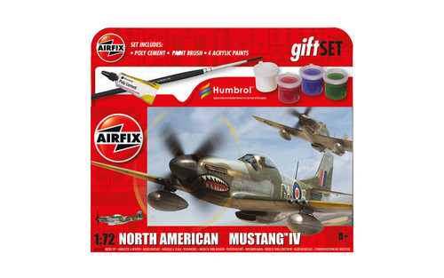 Airfix A55107A Hanging Gift Set - 1:72 North American Mustang MkIV