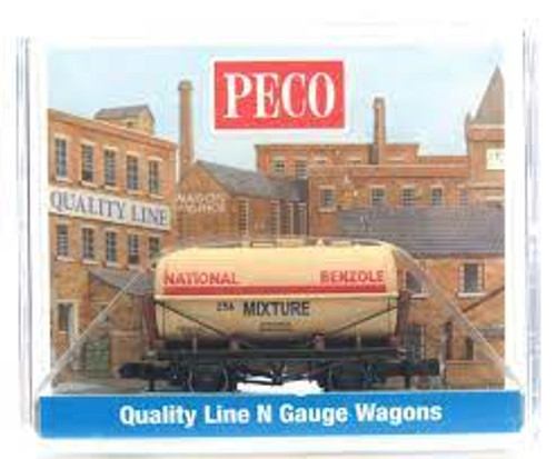 Peco NR-P162 Petrol Tank Wagon National Benzole Carriage - Export
