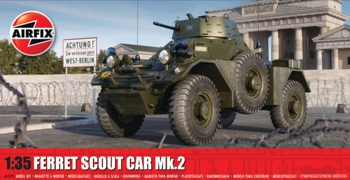 Airfix A1379 1:35 Ferret Scout Car Mk.2 Airfix A1379 1:35 Ferret Scout Car Mk.2