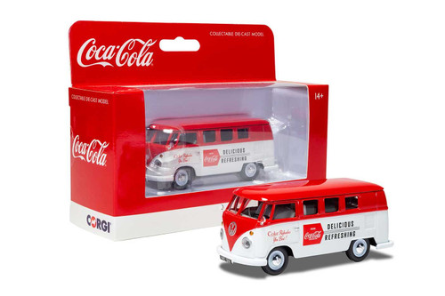 Corgi CC02733 Coca-Cola Volkswagen Campervan, 1960s late