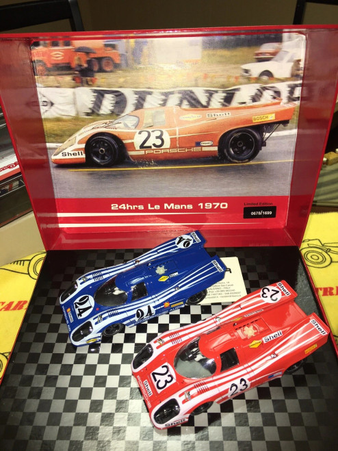 NSR set 2 Porsche 917K 24hrs Le Mans 1970