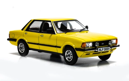Corgi Vanguard VA15008 1:43Ford Cortina  Mk5 1.3, Prairie Yellow