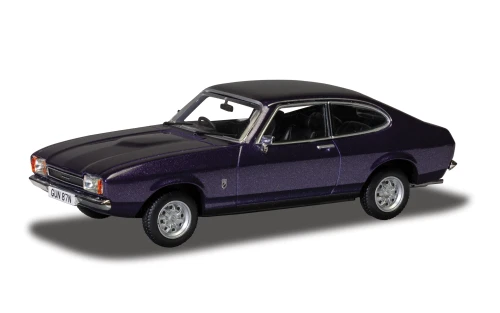 Corgi Vanguard VA15407 1:43 Ford Capri Mk2 1.6 GT, Purple Velvet