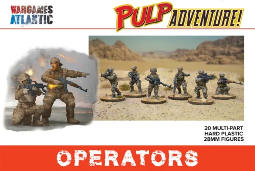 Wargames Atlantic  28mm Pulp Adventure Operators