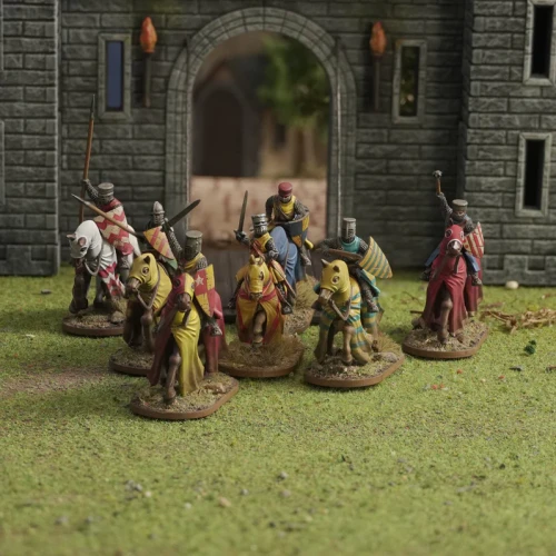 Wargames Atlantic 28mm The Baron's War Mounted Knights (1150 - 1320)
