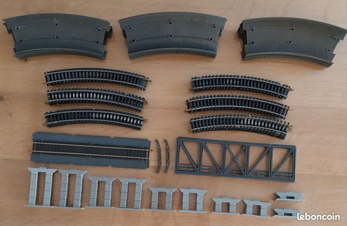 Jouef 2679 HO Super "8"  Passage Superieur track & bridge