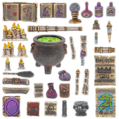 Wargames Atlantic WAAPW002 The Spare Parts Emporium Sorcerer's Spoils